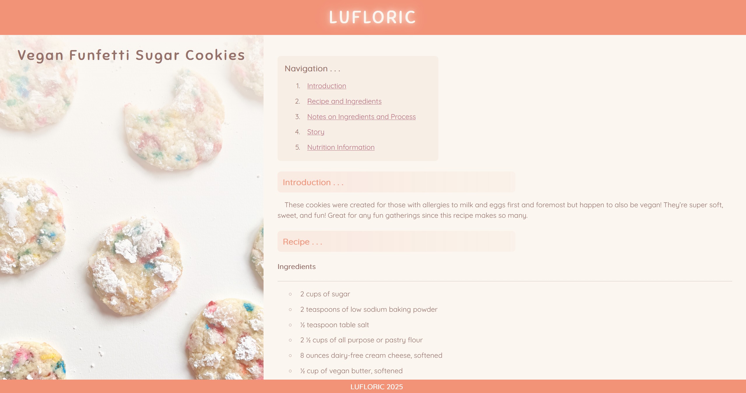 Website project for Graphic Design class, 2025. Photography also by me.